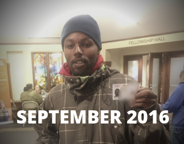 September 2016 Zack Moore gets his ID Sept 2016